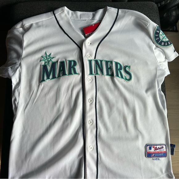 Seattle Mariners ICHIRO Cool Base Baseball Jersey - Picture 3 of 12